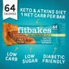 Fit Bakes 64 Calories Salted Caramel Bars, Diabetic Chocolate Keto Snack, 1 Net Carb Low Sugar Chocolate Crunch Cakes (12x19g) Biscuits Diabetic Sweets & Treats, Low Calorie Snack, Fitbakes view 2