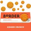 Border Biscuit Fiery Ginger Crunch - Made with Real Ginger - With Warming Spicy Aroma - Deliciously Crunchy Treat - Perfect Food Gift for Biscuit Lovers - Pack of 10 x 135g view 2
