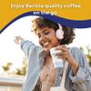 50 x NY Coffee 3 in 1 Sachets Salted Caramel Flavour Individual Sticks - 5 Boxes x 10 Instant Sachets - Flavoured Coffee Sticks Ideal For Home, Work and Travel, Funtasy Gifts view 3