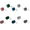 Allayu Portable Dental Case Retainer Braces Storage Box Seal Plastic Container with Partition Cotton Swab Holder for Home, Green, L view 2