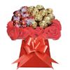 Chocolate Lindor Lind Ferrero Rochr Bouquet Hamper Gift Men Women Red Gold Blue Pink White Sweets Cadbury (Medium) view 1