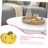 LIFKICH Glass Pumpkin Decor Lifelike Miniature Pumpkins Velvet Tabletop Ornaments for Home Decoration view 4