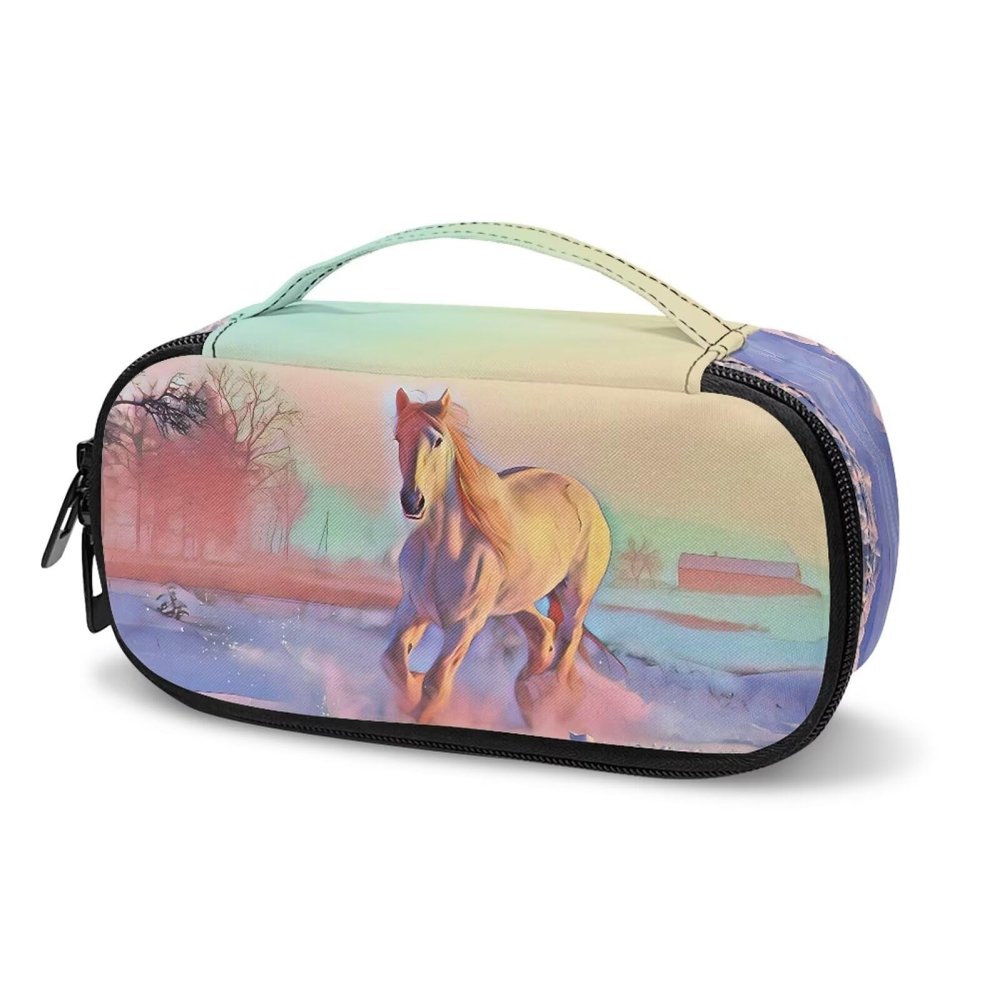 Tomeusey Horse Insulin Cooler Travel Case for Diabetic,Diabetes Storage Bag for Glucose Meter Cooler for Medicine Travel Outdoor Storage Insulin Pens Insulin Vials Glucose Meter