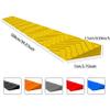 Agashi Threshold Ramp, Portable Driveway Curb Ramps High 1-6.5Cm Kerb Ramp for Doorways Wheelchair/Red/100 * 7 * 1.5Cm view 2