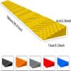 Agashi Threshold Door Step Ramp Curb Ramp for Robot Vacuum Cleaner Doorway Walker Elderly Stairs Wheelchairs/Red/100X13*6Cm view 2