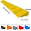 Agashi Threshold Door Step Ramp Curb Ramp for Robot Vacuum Cleaner Doorway Walker Elderly Stairs Wheelchairs/Red/100 * 10 * 4Cm view 2