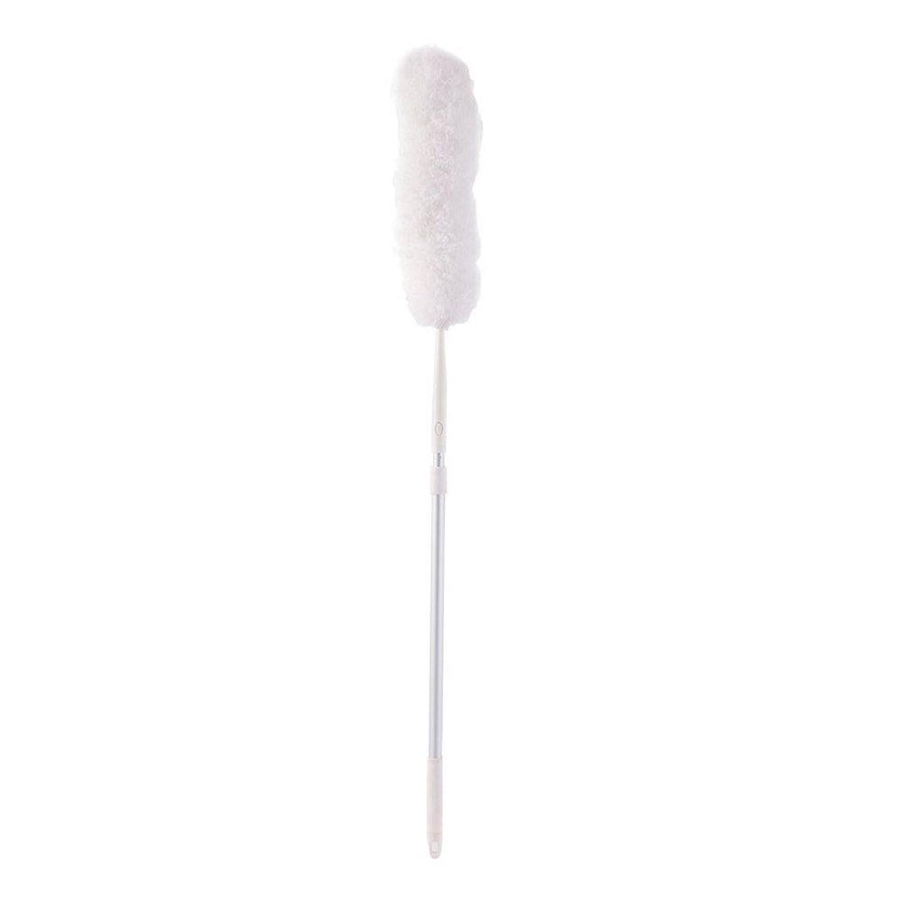 LUNCHS Duster With Extension Pole, Microfiber Feather Duster,Bendable Dusters For Cleaning Ceiling Fan, High Ceiling, Blinds, Furniture