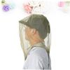 VICASKY 2pcs Outdoor Hiking Face Mesh Net for Men Women Teenagers Cap Dust Cap Head Net for Camping Climbing Army Green view 3