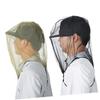 VICASKY 2pcs Outdoor Hiking Face Mesh Net for Men Women Teenagers Cap Dust Cap Head Net for Camping Climbing Army Green view 4