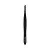 Inter-Vion Premium Line Stainless Steel Slant Eyebrow Tweezers - Black view 1