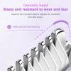 Layhou Electric Razor for Women, Rechargeable 2-in-1 Lady Shavers Eyebrow Razor and Painless Hair Remover, Facial Hair Removal for Women for Eyebrows, Lips and Body view 3