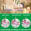 LXJDDLD Massage Bed Mattress Topper with Face Hole,Spa Bed Foam Cushion for Esthetician,Massage Table Padding Topper Memory Foam,Lash Bed Cushion,Square/Round/Trapezoidal Head,Grey 4cm,T 75x190cm view 3