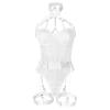 AMDOLE Clearance Items Sexy Lingerie For Women Sets Sexy White Dress White Stockings And Suspender Set Sexy Sailor Costume Women Mistress Outfit Lightning Deals Of Today Lingerie Sets For Women Uk view 1