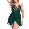 AMDOLE 2023 Special Deals Sexy Lingerie For Women Sets Light Pink Bodysuit Ladies Underwear And Bras Womens Christmas Dress Costume Women Lightning Deals Of Today Lingerie Sets For Women Uk view 1