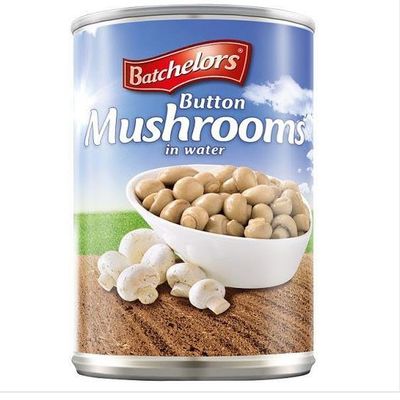 Batchelors Button Mushrooms in Water 12 x 285g