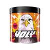 HOLY Energy Gaming Booster Flavour Powder | 50 portions with NewCaff & Green Tea Extract | Focus Booster - Focus Drink | Vegan with 100% natural fruit flavours (350 grams, Raspberry Raptor) view 1