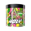 HOLY Energy Gaming Booster Flavour Powder | 50 portions with NewCaff & Green Tea Extract | Focus Booster - Focus Drink | Vegan with 100% natural fruit flavours (350 grams, Lemon Lizard) view 1
