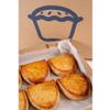 D-Shaped Corned Beef and Onion Pasties  Golden Pastry Shell with Juicy Filling  Traditional British Snack or Meal On-the-Go  Delivered Fresh to Your Door - 12 Pack view 2