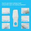BabyPearl Baby Tongue Cleaner Newborn Finger Toothbrush, 42 Count Disposable Wet and Dry Use Baby Mouth Cleaner, Newborn Oral Care Clean 0-36 Months Toddler Teeth, Gums, Tongue Coating view 2