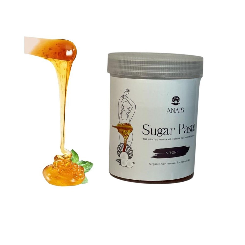 ANAIS Sugar Paste Wax Hair Removal 500g, Strong Consistency  Natural Sugaring Wax for Professional & Home Use