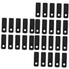 LALAFINA 30pcs Rubber Mat Lighter Bottom Parts Gasket for Lighter No Evaporation Practical Use in Outdoor Camping view 1