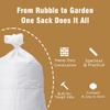 1000 Heavy duty Garden Waste bags Woven Sacks Polypropylene PP Strong Rubble Sacks builder bag Woven Bags Rubble bag 50x75cm view 4