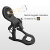 Bceer 2 Pcs Adjustable Denture Magnetic Articulator Small Articulator Dental Laboratory Equipment Dental Lab Product Tool view 2