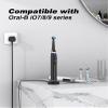 Magnetic Charging Base Compatible with Oral B iO 7/8/9 Series Electric Toothbrush Magnetic Power Charger, 3768 Model with IPX7 Waterproof Rating view 2