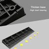 Agashi Threshold Ramp, 1-6Cm Rise Rubber Curb Ramp Wheelchair Step Mat Rubber Sidewalk Curb Ramp, Driveway Ramp for Sweeping Robot Garage/50 * 14 * 5Cm view 2
