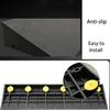 Agashi Threshold Ramp, 1-6Cm Rise Rubber Curb Ramp Wheelchair Step Mat Rubber Sidewalk Curb Ramp, Driveway Ramp for Sweeping Robot Garage/50 * 14 * 5Cm view 4