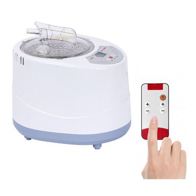 AXTMR Home Sauna Steamer, Steam Pot Fumigation Machine, 3l Sauna Heaters Bath Box,White,3L