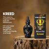 Beard and Bones - 60ml Beard Oil for Men | Nut Free | Natural Carrier Oils of Jojoba, Squalane and Sea Buckthorn Oil | Black Glass Skull | Choice of 6 Scents (Kreed) view 2