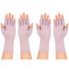 2Pairs Arthritis Compression Gloves for Men & Women | Open Finger Gloves for Wrist Support | Hand Therapy Carpal Tunnel Gloves, Breathable Moisture Wicking Fabric, Relieve Arthritis Pain | Purple (M) view 1