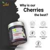 Ved Gourmet Original Black Maraschino Cherries - Italian Cherry for Old-Fashioned Cocktails - Vegan Cocktail, Bourbon Cherries in Natural Syrup for Cocktail Garnish,300G view 2