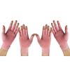2Pairs Arthritis Compression Gloves for Men & Women | Wrist Support Open Finger Gloves | Hand Therapy Carpal Tunnel Gloves, Breathable Moisture Wicking Fabric, Relieve Arthritis Pain | Pink (M) view 1