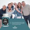 Zinc Tablets High Strength - 1 Year Supply - Versatile Supplement for General Health - 25 mg Zinc Bisglycinate per Tablet - Zinc Without Additives -Made in Germany view 2