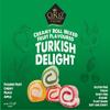 Cerez Pazari Turkish Delight Candy Creamy Roll Mixed Fruit Flavoured Vegan Gifts 12 oz Gourmet Snacks Gift Box | Plant Based Vegan Snacks, Traditional Dessert, Weird Candy view 3