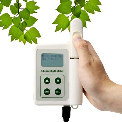 ZWJABYY Chlorophyll Meter Analyzer Non Injured Plant Leaf Chlorophyll Content Detector Testing Instrument for Measuring Instantly Relative Chlorophyll Content with Measurement Range 0.0 to 100 SPAD
