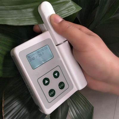ZWJABYY Smart Digital Plant Chlorophyll Analyzer,Portable Chlorophyll Meter for Testing,Handheld Chlorophyll Analyzer,Instrument Leaf Analyser,Multifunction Plant Test Meter