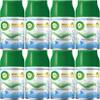 Air Wick Freshmatic Refill, Crisp Linen & Lilac, Pack 8 x 250ml, Infused with natural essential oils, Lasts up to 560 days, Air freshener view 1