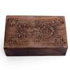 Great Birthday Gift Ideas Handmade Decorative Wooden Jewelry Box Jewelry Organizer Keepsake Box Treasure Chest Trinket Holder Watch Box Storage Box view 1