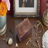 Great Birthday Gift Ideas Handmade Decorative Wooden Jewelry Box Jewelry Organizer Keepsake Box Treasure Chest Trinket Holder Watch Box Storage Box view 2
