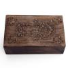 Great Birthday Gift Ideas Handmade Decorative Wooden Jewelry Box Jewelry Organizer Keepsake Box Treasure Chest Trinket Holder Watch Box Storage Box view 3