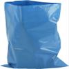 100 Pack Large Heavy Duty Extra Strong Blue Rubble Sacks, 50kg 60L Capacity, 20"x30", 100 Micron, Builders DIY Garden Construction Waste Rubble Refuse Bin Bags view 1