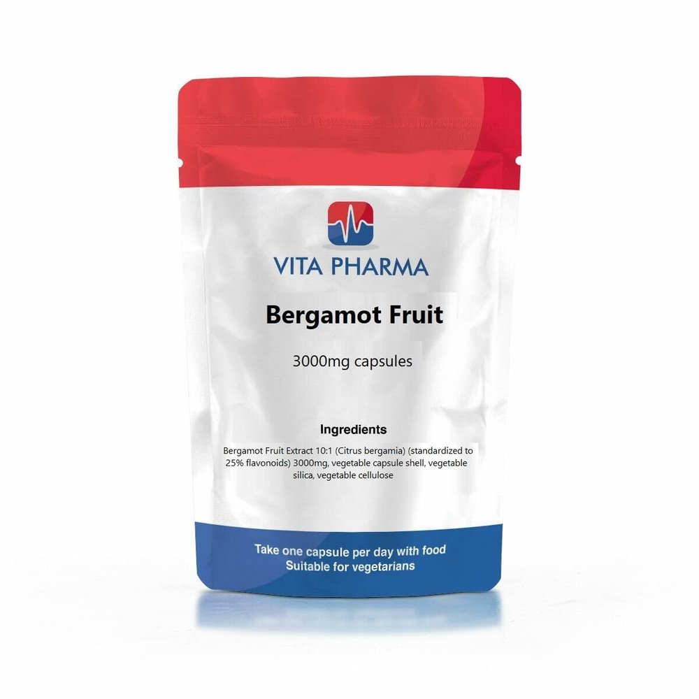 VITA PHARMA Bergamot Fruit 3000mg 365 Capsules