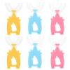 GOOHOCHY 6pcs U-Shaped Manual Toothbrush Set for Children, Soft Food-Grade Silicone Brush Heads, 360 Teeth Cleaning Tool, Suitable for Boys and Girls Daily Oral Care view 1