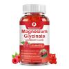 AlphaStateSciences Magnesium Bliss: Raspberry Gummy Bears for Enhanced Focus, Restful Sleep, and Balanced Blood Sugar (500mg Magnesium Glycinate) - 60 Gummies view 1