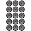 15 x Car Tyre Wheel Rim Edible Wafer or Icing Cupcake Toppers Fun Xmas Party Cake Decorations (Premium Icing Sheet) view 1