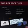 Ziffs Vision Blue Light Blocking Glasses - Gaming Glasses - Premium Magnetic case & Accessories - Blue Light Glasses Women & Men - British Brand view 2