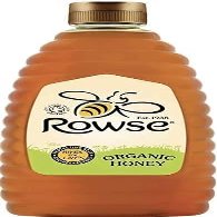 Rowse Easy Organic Clear Honey Pure Natural Smooth Taste Squeezy Pack of 1.36kg
